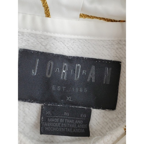 Jordan ASAHD Hoodie Sweatshirt Youth XL Ws M Embroidered All-Over Spell-Out Logo - Picture 3 of 14